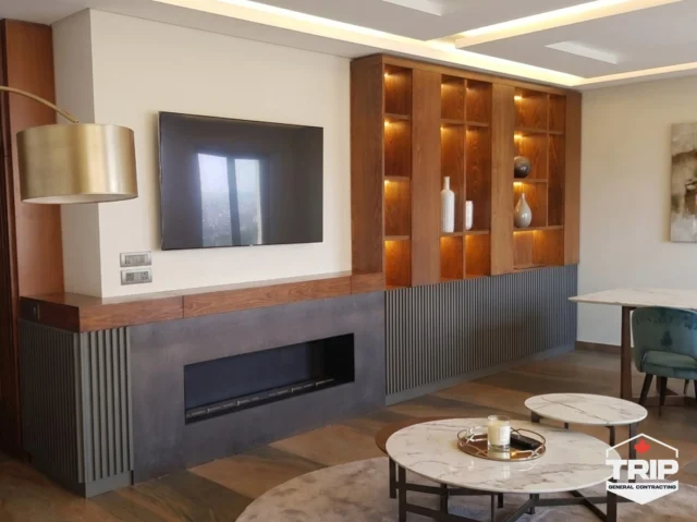 Contemporary Living Space Renovation